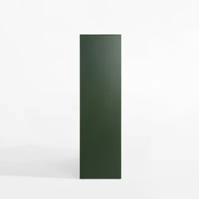 Šatník COLORI so zrkadlom, zelený