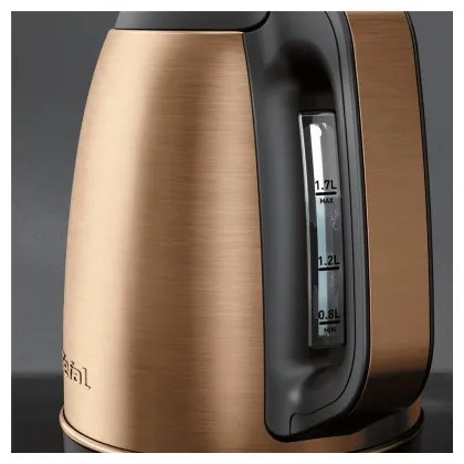 Tefal - Rýchlovarná kanvica COPPERTINTO 1,7 l 2400W/230V