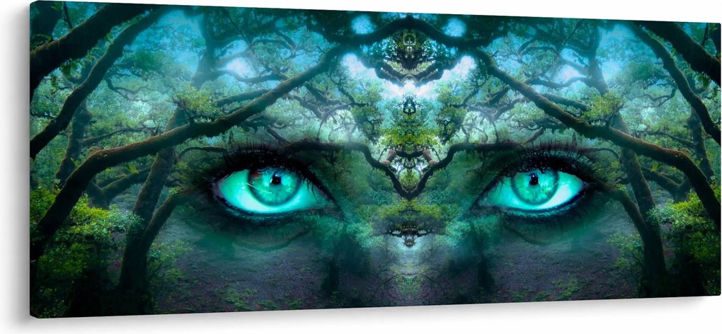 Obraz - Pohľad (120x50 cm)