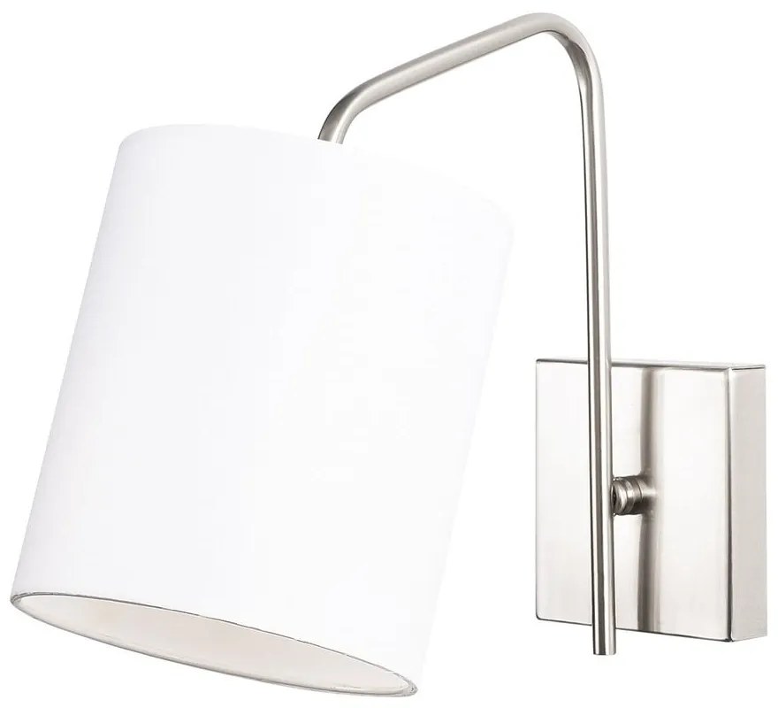 Nástenné svietidlo v bielo-striebornej farbe Ve – Opviq lights