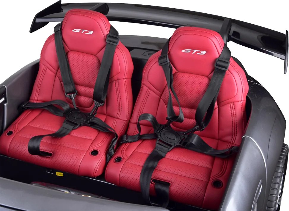 JOKOMISIADA Dvojmiestne elektrické auto na batérie Porsche 911 GT3 s licenciou PA0335