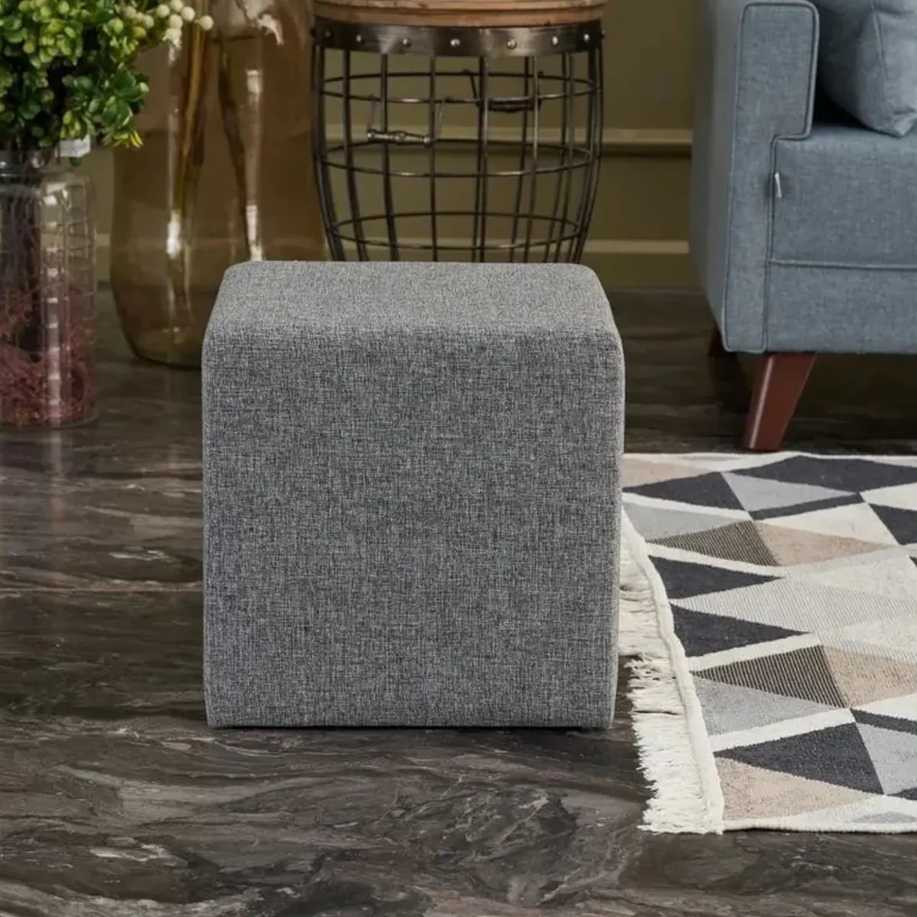 Stolička Kare Pouf Grey