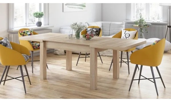 Rozkladací jedálenský stôl RALF dub sonoma pre 12 osôb