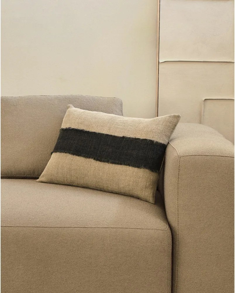 Ľanová obliečka na vankúš 60x40 cm Daf – Kave Home