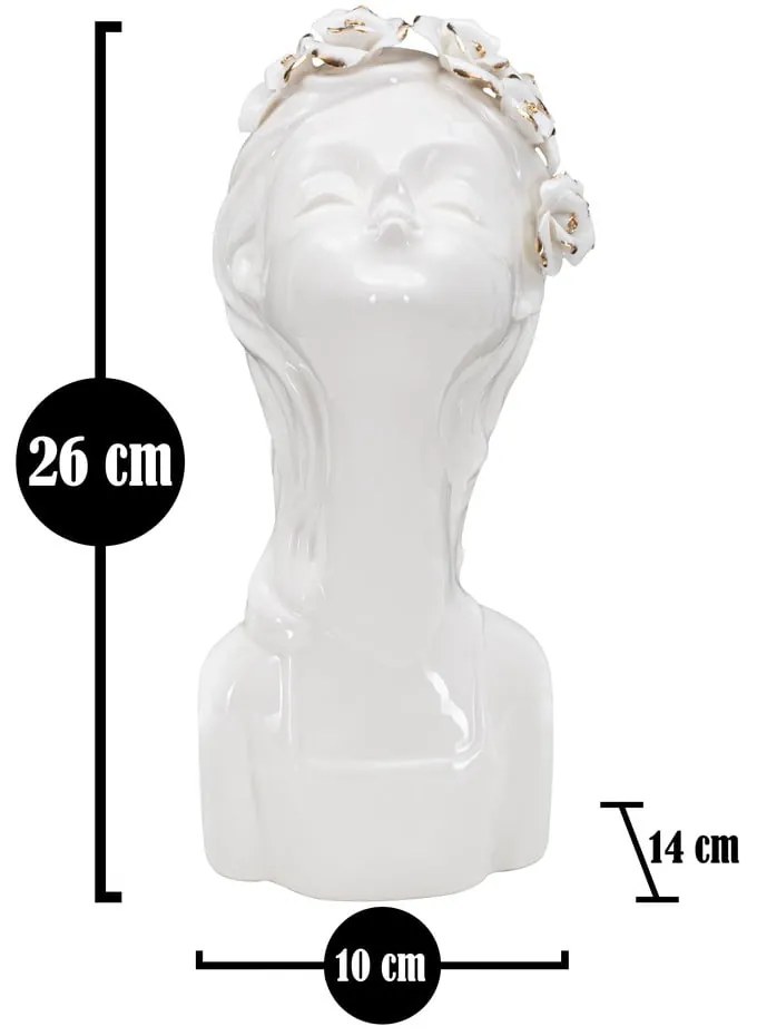 Váza Mauro Ferretti Young Lady, výška 26 cm