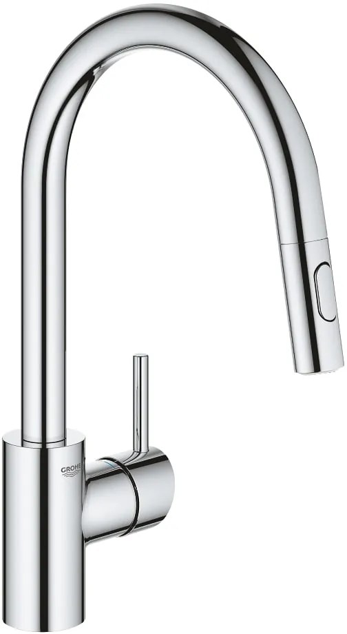 Grohe Concetto kuchynská batéria stojaca StarLight Chrome 31483002