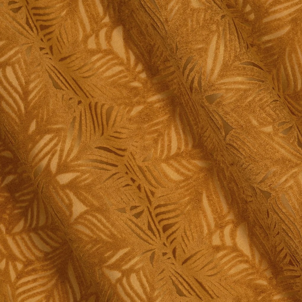 ZÁVES NA KRÚŽKOCH OCTAVIA 140X250 CM MEDOVÁ