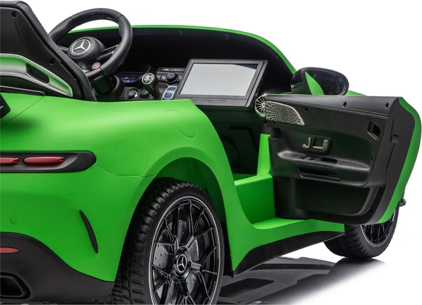 LEAN CARS Elektrické autíčko Mercedes GT63 AMG DK-GT63 24V LCD matné zelené