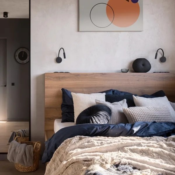 LED Nástenná lampa LAGOS 1xG9/3W/230V čierna