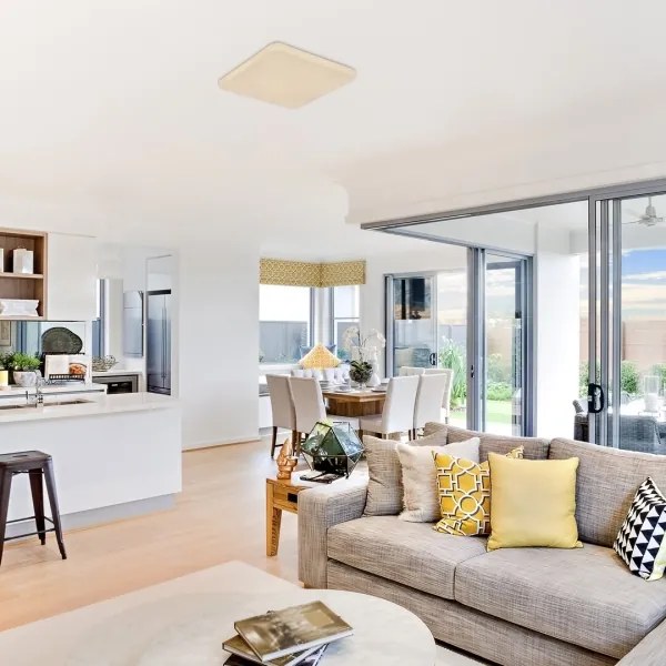 Rabalux 75015-LED Stropné svietidlo so senzorom VENDEL LED/24W/230V 4000K 37x37cm