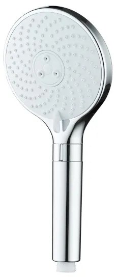 WENKO 26362100 - Sprchová hlavica WATERSAVING SYSTEM 12x12 cm lesk. chróm/biela