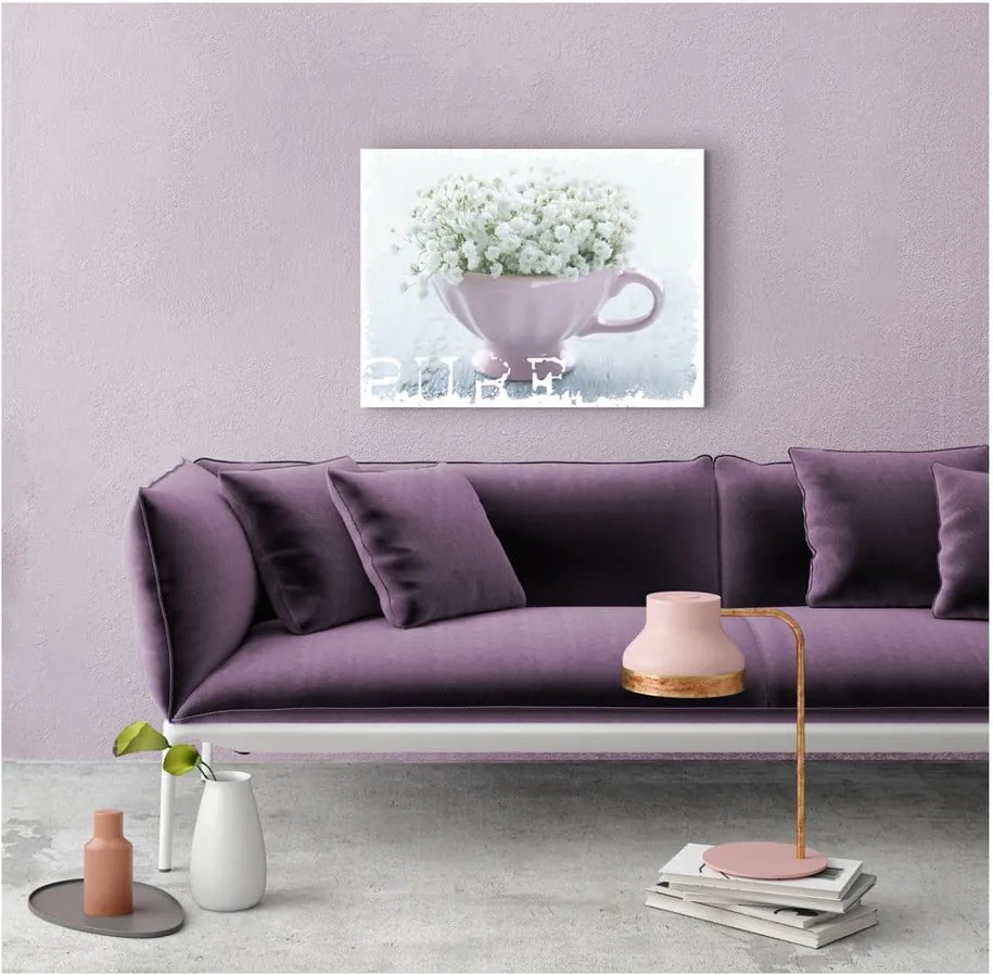 Obraz Styler Shaby White Pure, 32 × 42 cm