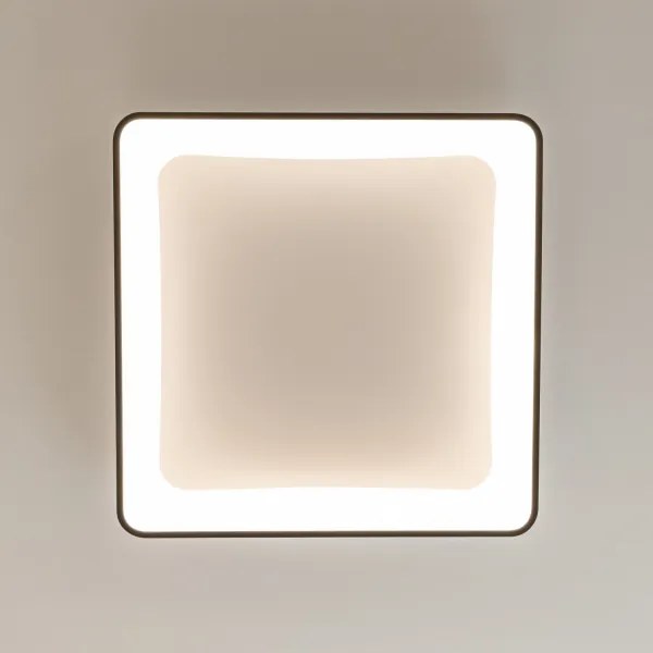 Brilagi - stmievateľné LED stropné svietidlo FALCON II LED/125W/230V 60x60 cm čierne s diaľkovým ovládaním