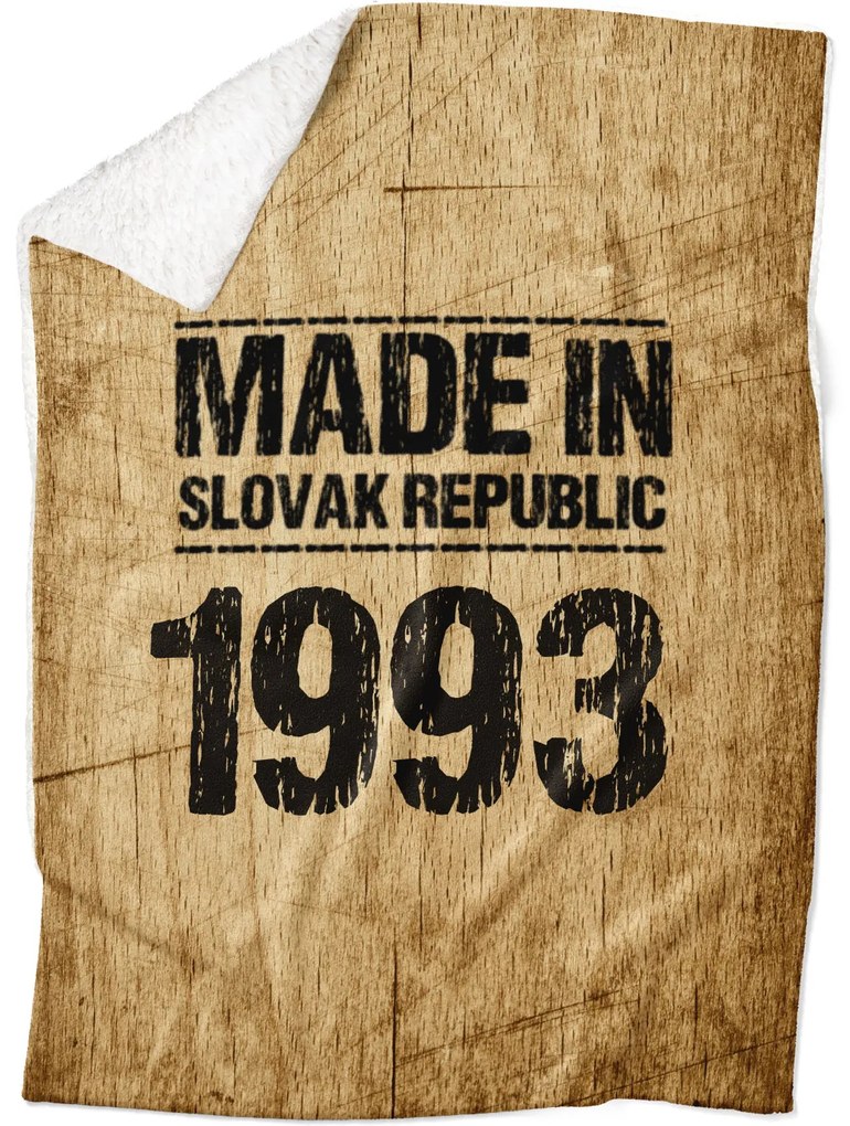 Deka Made In (rok: 1993, Podšitie baránkom: ÁNO)