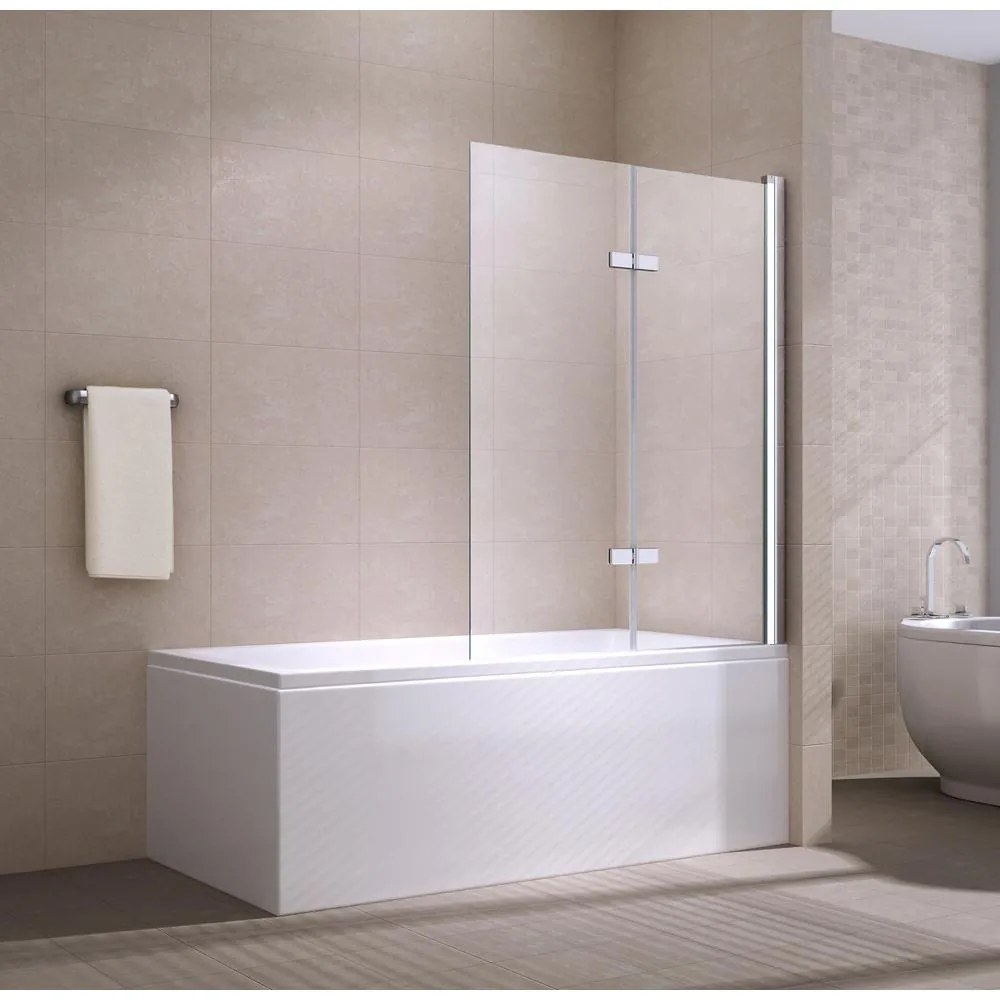 Amora 6mm, 120x140 Vaňová zástena, bez nano