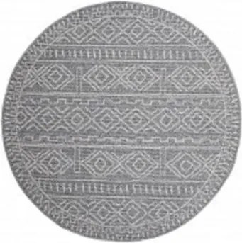 Koberec ARRUBA 4917 svetlosivý kruh