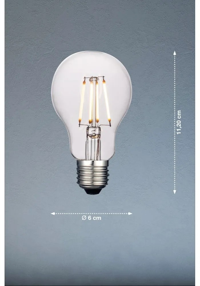 Teplá žiarovka E27, 4 W Standard – Fischer &amp; Honsel