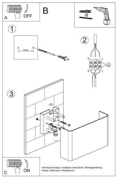 Nástenné svietidlo COPERTURA 2xG9/40W/230V biela