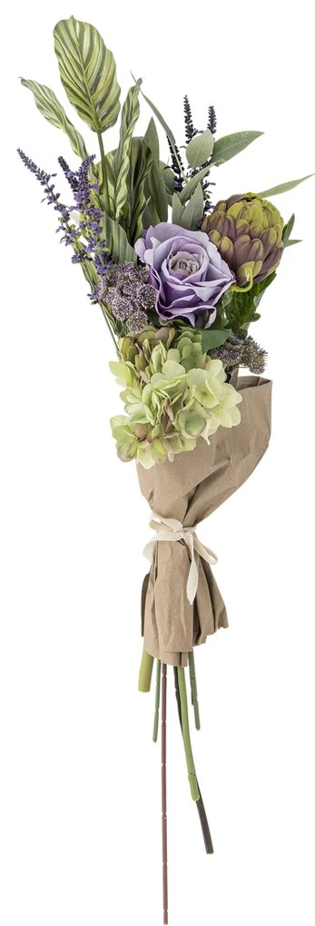 Bloomingville Umelá kytica Whisper Bouquet Purple