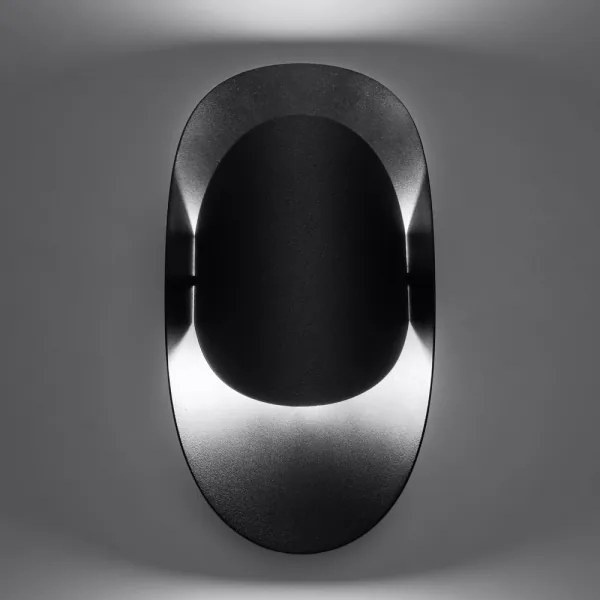 Sollux SL.1063 - Nástenné svietidlo TEAR 1xG9/40W/230V čierna