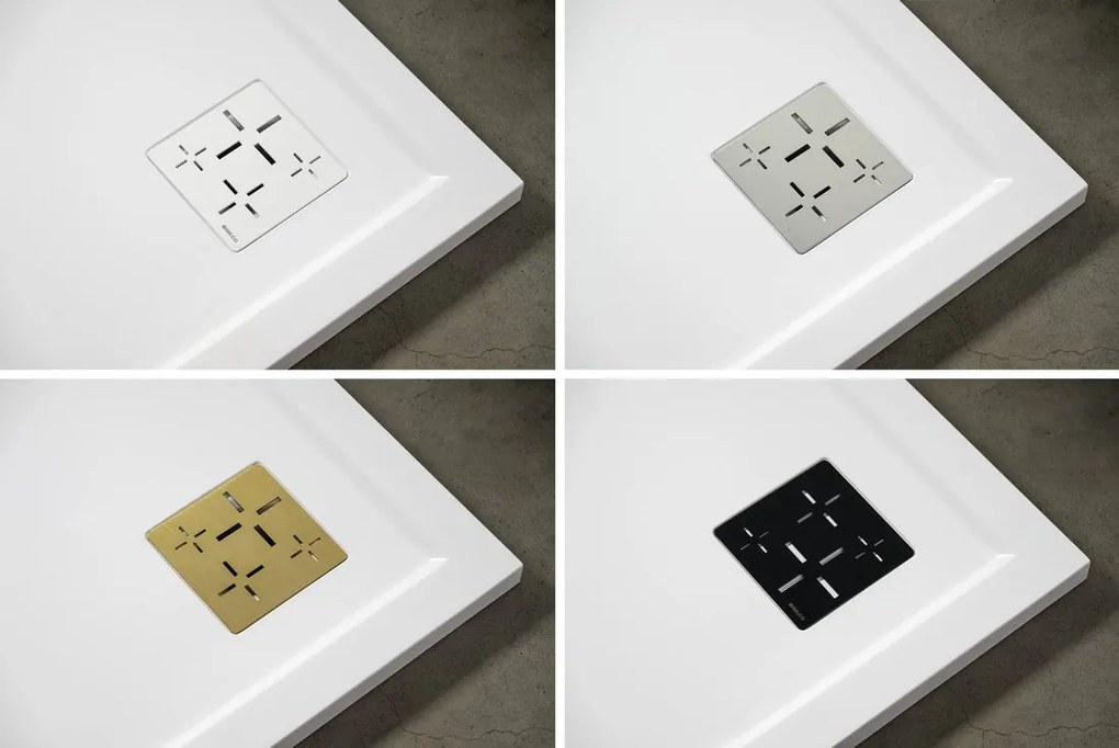 Gelco Gelco, XENA vanička z liateho mramoru, obdĺžnik 120x80cm, biela, HX12080