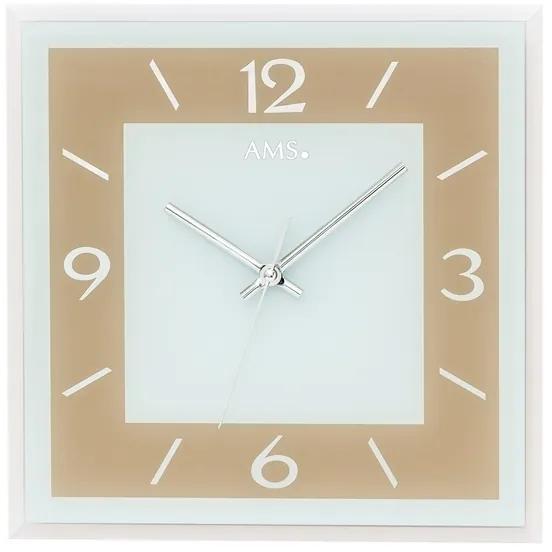 Dizajnové nástenné hodiny 9574 AMS 30cm