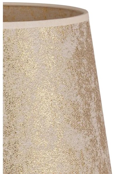 Duolla - Tienidlo k stolnej lampe CLASSIC M E27 pr. 24 cm zlatá