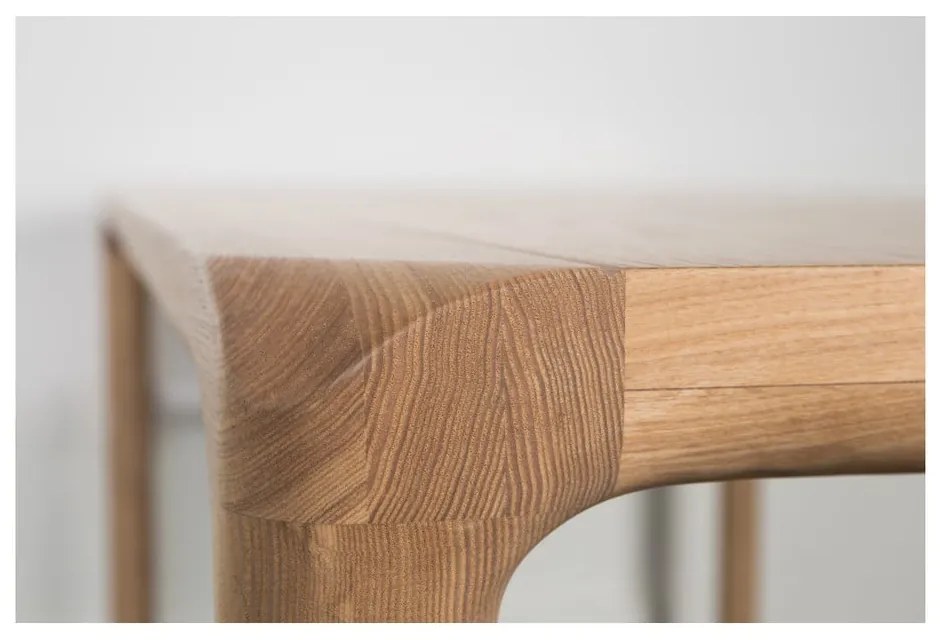 Jedálenský stôl v dekore jaseňa 90x180 cm Storm – Zuiver