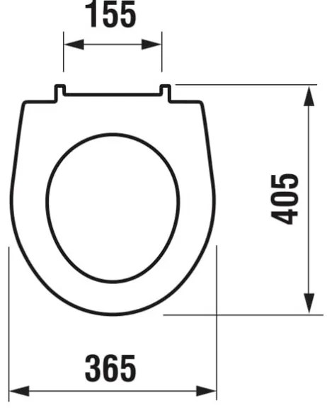 JIKA H8933803000631 - WC sedadlo LYRA duroplast/biela
