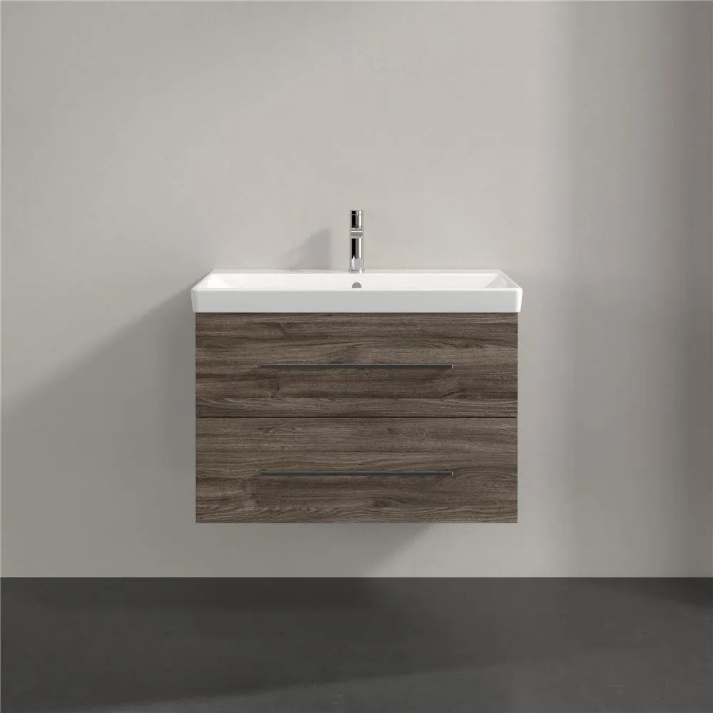 VILLEROY & BOCH Avento závesná skrinka pod umývadlo, 2 zásuvky, 780 x 452 x 514 mm, Stone Oak, A89100RK