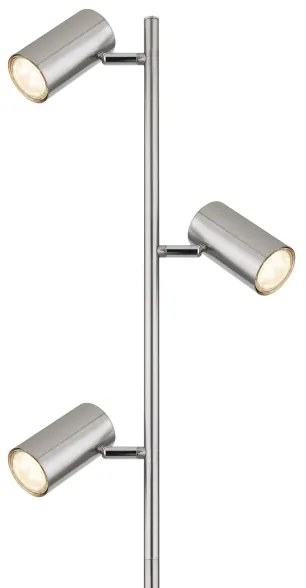 Globo 57910S - Stojacia lampa ROBBY 3xGU10/5W/230V matný chróm