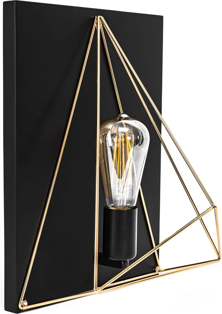 Toolight Toolight, nástenné svietidlo 1xE27 APP1095-1W, čierna, OSW-04411