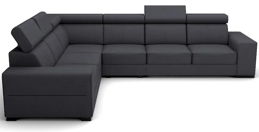 Rohová sedacia súprava Apollo 2R-OT Soro 97, drevo venge