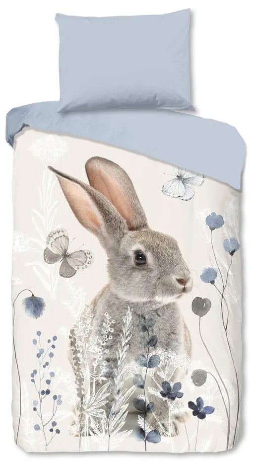 Bavlnené detské obliečky na jednolôžko 140x200 cm – Good Morning