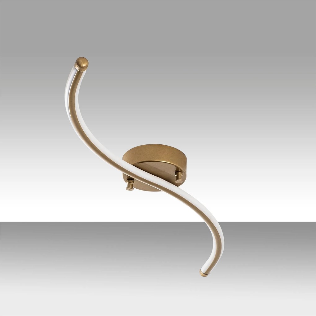 Stropné LED svietidlo Yilan zlaté