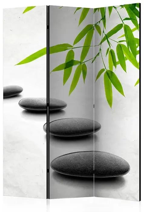 Paraván - Zen Stones [Room Dividers] Veľkosť: 135x172, Verzia: Akustický