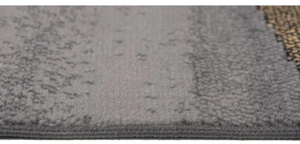 Kusový koberec PP Candy šedožltý 180x250cm