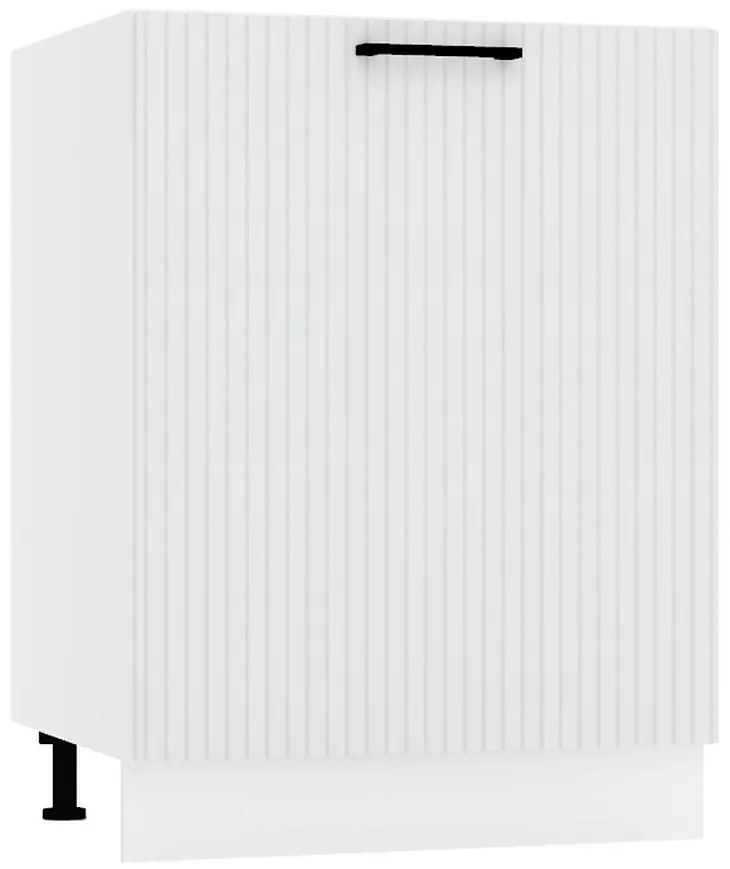 Skrinka do kuchyne  Kate d60zl s/1 svetlo šedá mat