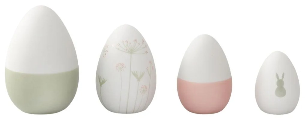 räder Veľkonočná dekorácia Eggs – sada 4 ks