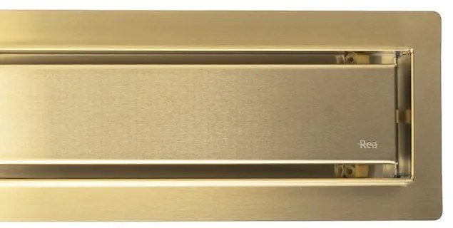 Rea Neox Pro, odtokový sprchový žľab 70cm, zlatá matná, REA-G2702