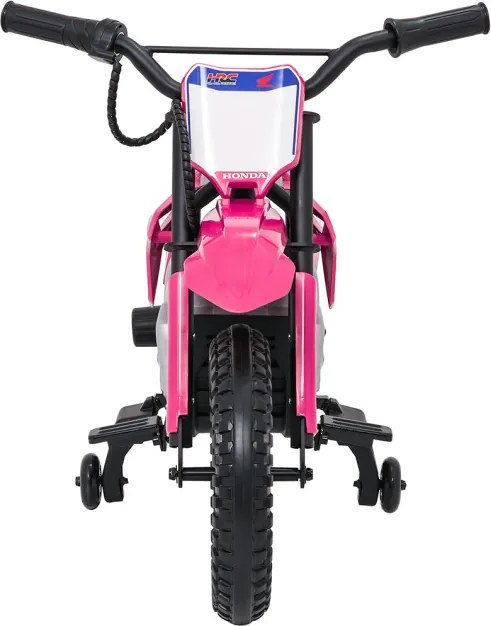 Elektrická motorka HONDA CFR450R ružová