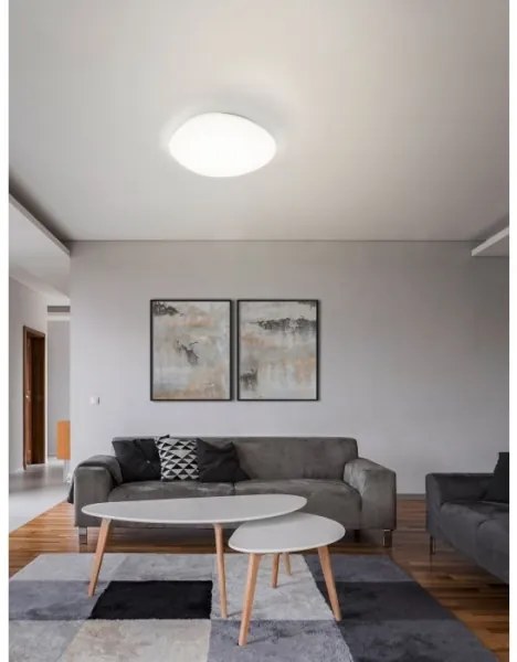 Eglo 98228 - LED stmievateľné stropné svietidlo SILERAS-A LED/36W/230V priemer 60 cm s diaľkovým ovládaním