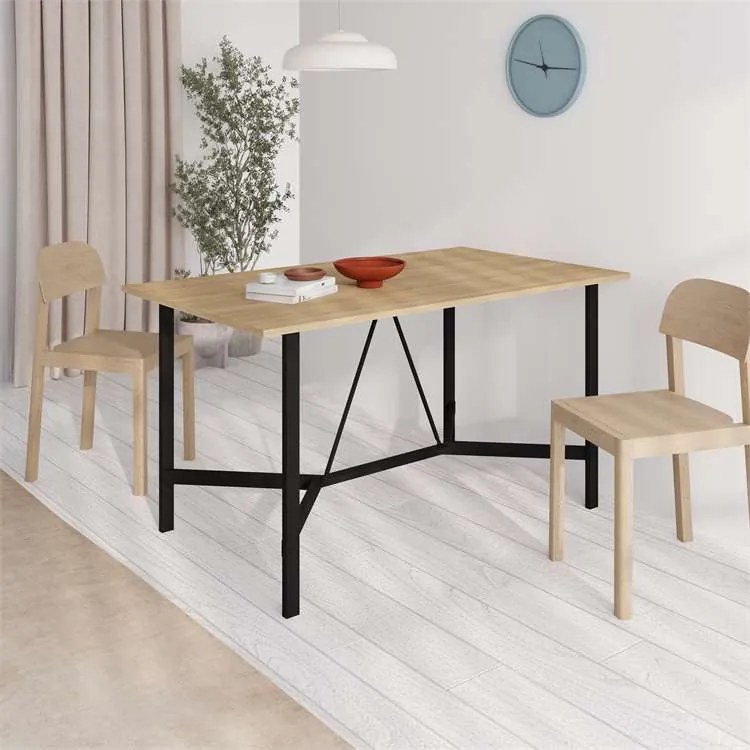 Jedálenský stôl Houseland Dalma 140 cm dub safírový