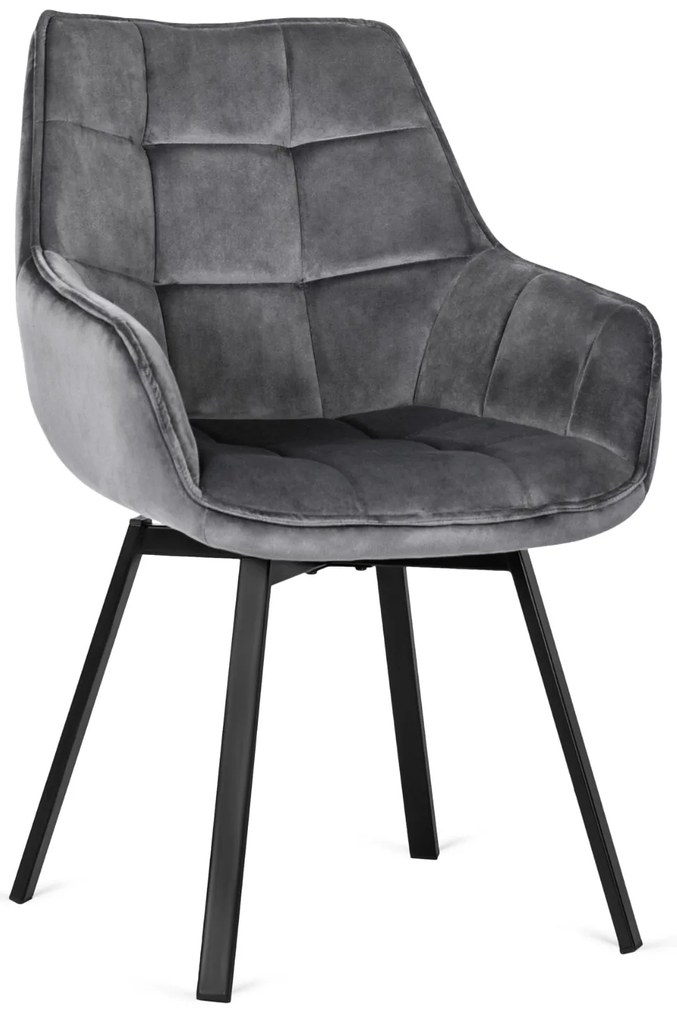 PROXIMA.store - Otočné jedálenské kreslo LUNA FARBA: hnedá