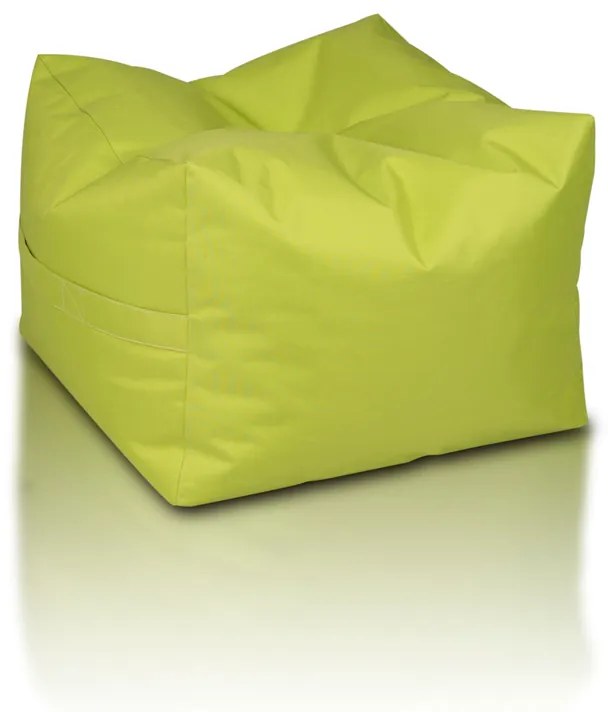 INTERMEDIC SK Sedací vak Taburetka CUBO, Polyester Farba: NC01 - Zelená svetlá olivová (Polyester)