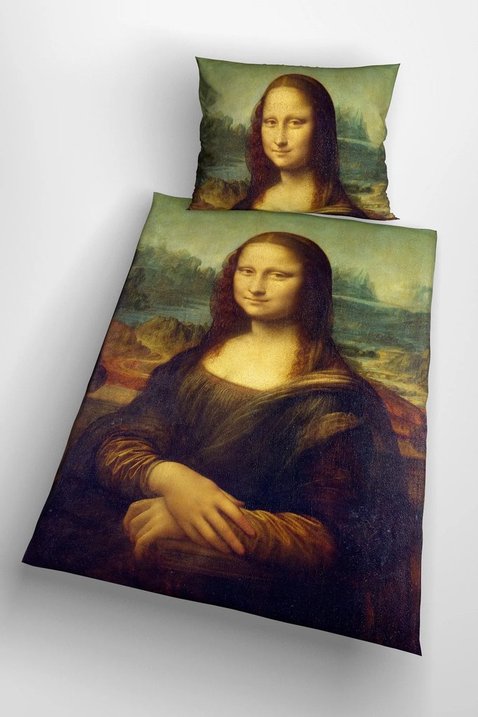 3d obliečky Mona Lisa 140x200 cm