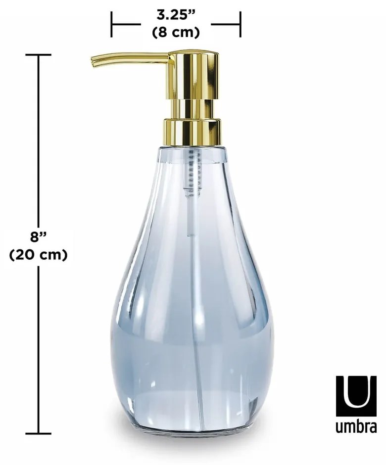 Plastový dávkovač mydla 280 ml Droplet – Umbra