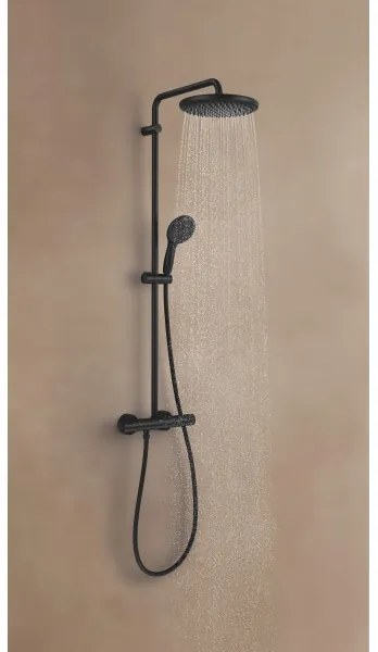 GROHE 266772431 - Sprchový systém VITALIO START SYSTEM 250 390 mm čierny