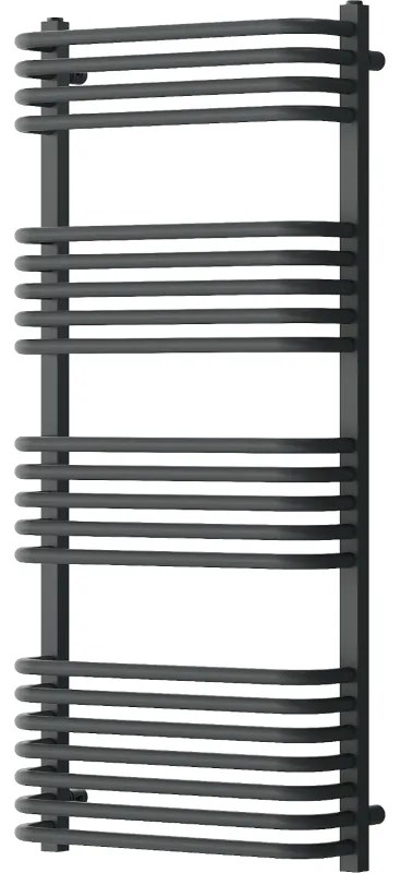 Mexen Apollo, vykurovacie teleso 1210 x 550 mm, 638 W, antracitová, W117-1210-550-00-66