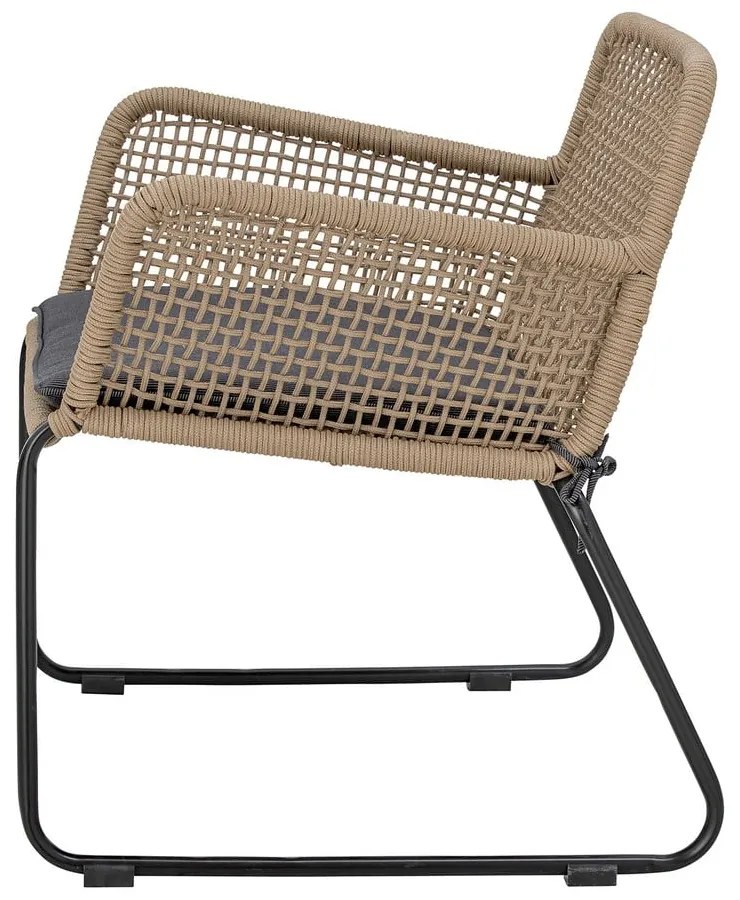 Sivo-béžové záhradné kreslo Mundo – Bloomingville